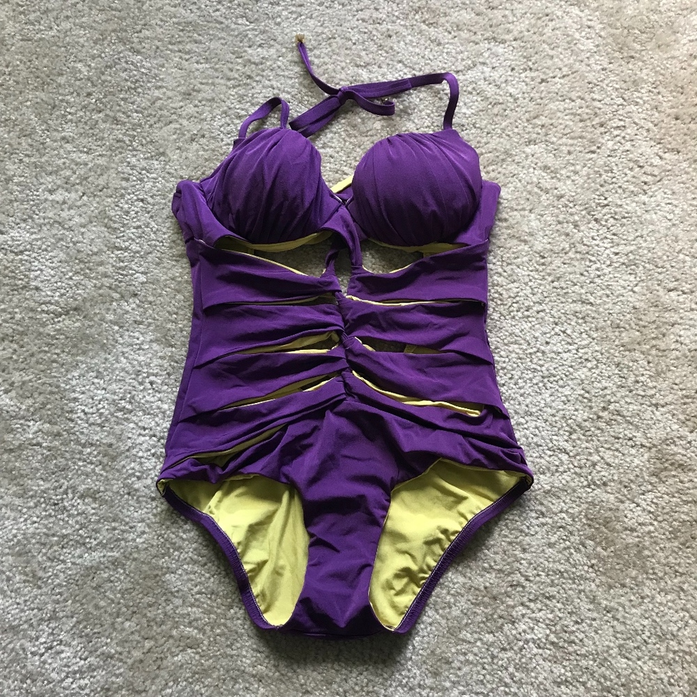 A. Che Cutout One Piece Swimsuit